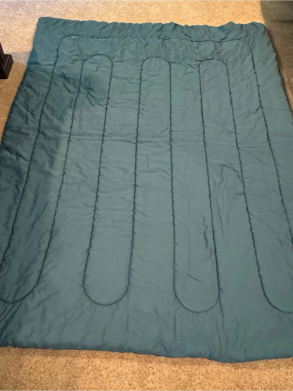 Football Twin Comforter | Brown Football Lace Sports Bedding | Reversible